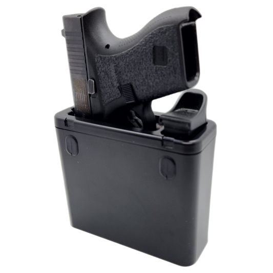 Mini TacBox SC50 - SubCompact Handgun Mountable Fast Access Holster Box