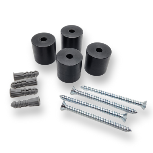 TacPack Mounting Kit 1" ( Pack of 4)