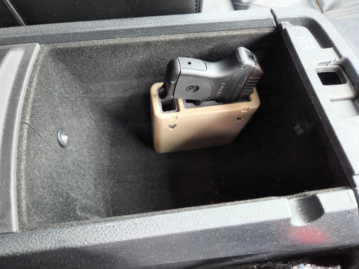 Mini TacBox SC50 - SubCompact Handgun Mountable Fast Access Holster Box