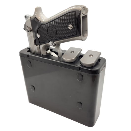 TacBox FS (Large) - Full Size to SubCompact Handgun Mountable Fast Access Holster Box